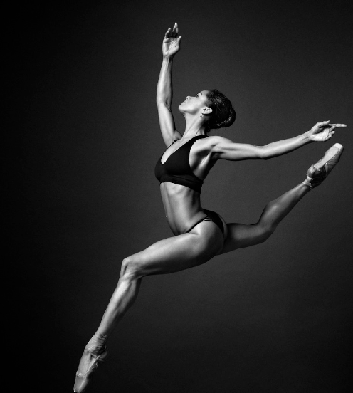 a metaphor for nimble business operations, ballet dancer Misty Copeland.